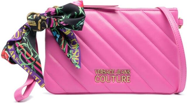 Versace Jeans Couture Thelma gewatteerde clutch Roze