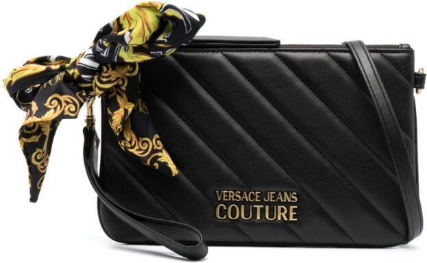 Versace Jeans Couture Thelma gewatteerde clutch Zwart