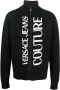 Versace Jeans Couture Vest met geborduurd logo Zwart - Thumbnail 1