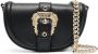 Versace Jeans Couture Schoudertas met barokdetail Zwart - Thumbnail 1