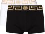 Versace Twee boxershorts met Greca design Zwart - Thumbnail 1