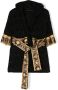 Versace Badjas met logoprint Zwart - Thumbnail 1