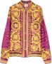 Versace Kids Shirt met barokprint Roze - Thumbnail 1