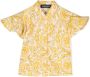 Versace Kids Shirt met barokprint Geel - Thumbnail 1