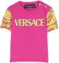 Versace Kids T-shirt met print Roze - Thumbnail 1