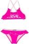 Versace Kids Bikini met logoprint Roze - Thumbnail 1