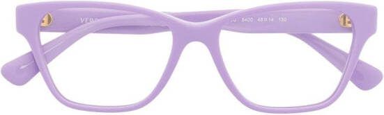 Versace Kids Bril met vierkant montuur Paars