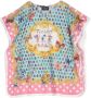 Versace Kids Shirt met vlinderprint Blauw - Thumbnail 1