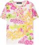 Versace Kids T-shirt verfraaid met kristallen Wit - Thumbnail 1