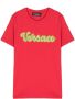 Versace Kids T-shirt met logo Rood - Thumbnail 1