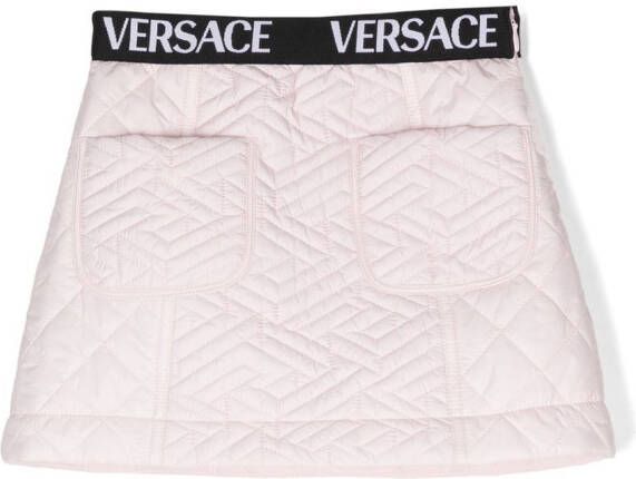 Versace Kids Gewatteerde rok Roze
