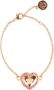 Versace Kids Armband met logo hanger Roze - Thumbnail 1