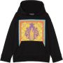 Versace Kids Hoodie met barokprint Zwart - Thumbnail 1