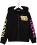 Versace Kids Hoodie met logoprint Zwart - Thumbnail 1