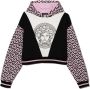 Versace Kids Hoodie met Medusa print Zwart - Thumbnail 1