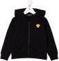 Versace Kids Hoodie met print Zwart - Thumbnail 1