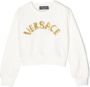 Versace Kids Sweater met geborduurd logo Wit - Thumbnail 1