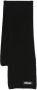 Versace Kids Gebreide sjaal met logo-applicatie Zwart - Thumbnail 1
