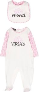 Versace Kids Babypakje met logoprint Wit