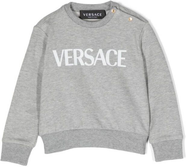 Versace Kids Medusa sweater Grijs