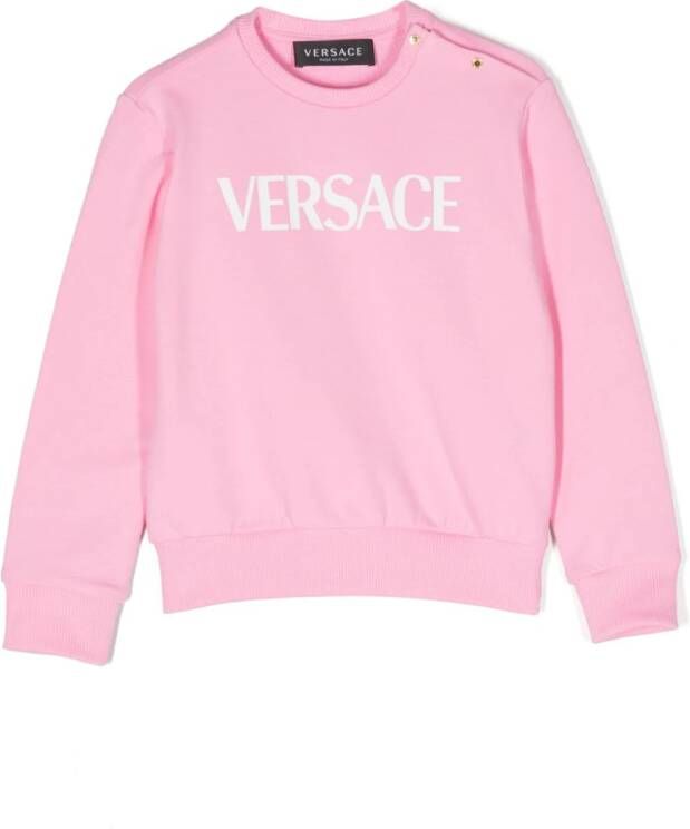 Versace Kids Medusa sweater Roze