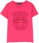 Versace Kids T-shirt met Medusa patroon Roze - Thumbnail 1