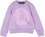 Versace Kids Medusa sweater Paars - Thumbnail 1