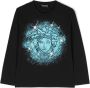 Versace Kids Medusa T-shirt Zwart - Thumbnail 1