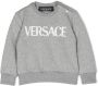 Versace Kids Sweater met logoprint Grijs - Thumbnail 1