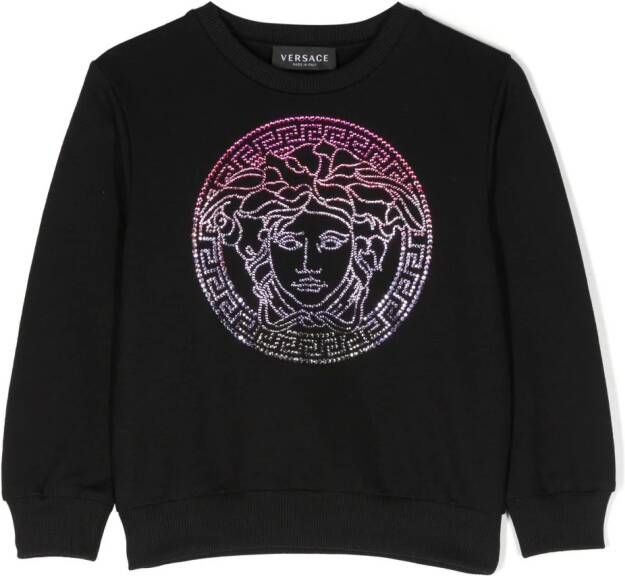 Versace Kids Medusa sweater Zwart