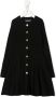 Versace Kids Ribgebreide jurk Zwart - Thumbnail 1