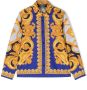 Versace Kids Shirt met barokprint Blauw - Thumbnail 1