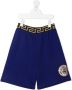 Versace Kids Shorts met logo Blauw - Thumbnail 1