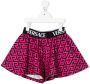 Versace Kids Shorts met logoband Roze - Thumbnail 1
