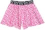 Versace Kids Shorts met logoprint Roze - Thumbnail 1