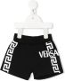 Versace Kids Shorts met logoprint Zwart - Thumbnail 1