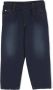 Versace Kids Straight jeans Blauw - Thumbnail 1
