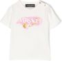 Versace Kids T-shirt met logoprint Wit - Thumbnail 1