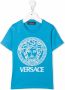 Versace Kids T-shirt met Medusa print Blauw - Thumbnail 1
