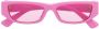 Versace Kids Zonnebril met rechthoekig montuur Roze - Thumbnail 1