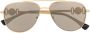 Versace Kids Zonnebril met rond montuur Goud - Thumbnail 1