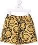 Versace Kids Zwembroek met Barocco Kidsprint Zwart - Thumbnail 1