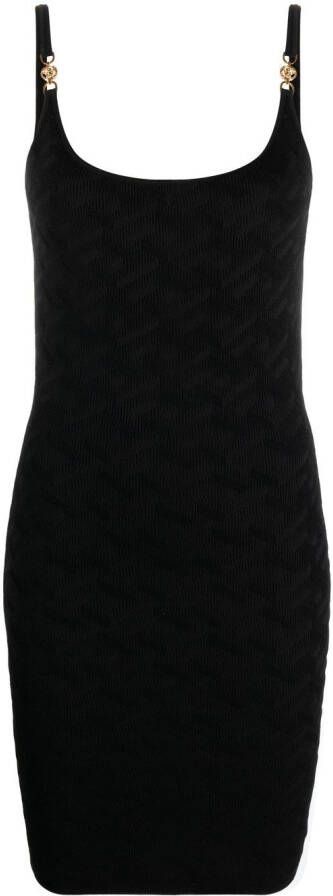 Versace Gebreide jurk Zwart