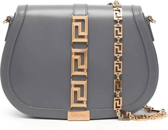 Versace La Greca schoudertas Grijs