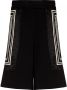 Versace Trainingsshorts met print Zwart - Thumbnail 1