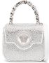 Versace Mini-tas verfraaid met kristallen Zilver - Thumbnail 1