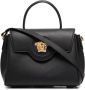 Versace La Medusa leren handtas Zwart - Thumbnail 1