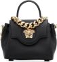 Versace Zwart Goud Handtas Medusa Plaque Black Dames - Thumbnail 2