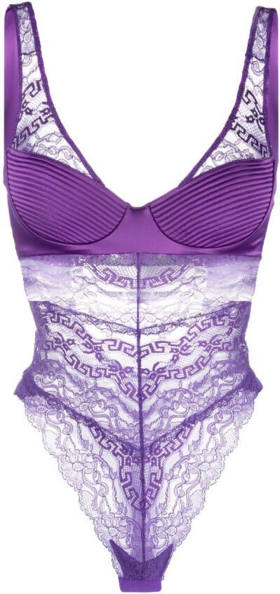 Versace Body met kant Paars