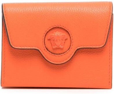 Versace Pasjeshouder met logoplakkaat Oranje